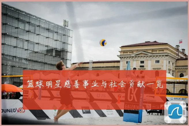 篮球明星慈善事业与社会贡献一览